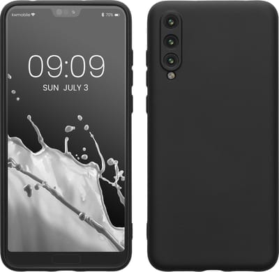 kwmobile telefoonhoesje geschikt voor Huawei P20 Pro - Hoesje voor smartphone - Back cover in mat zwart