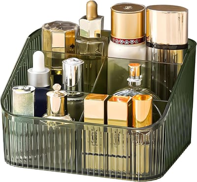Praktische Makeup Organizer voor het Organiseren van Sinks, Bureaus en Cosmetica, Ideaal voor Schoonheidsproducten en Huidverzorging