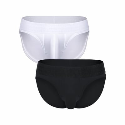 SUKREW Classic Brief Multipack 1x Starlight + 1x Eclipse - MAAT XS - Heren Ondergoed - Slip voor Man - Mannen Brief