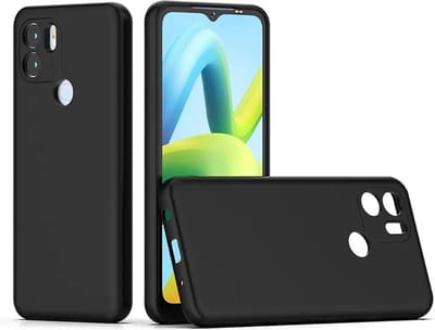 Geschikt voor Xiaomi Redmi A1+/ Redmi A2+/ Redmi Poco C50 Hoesje - Siliconen - Redmi A1 Plus/ Redmi A2 Plus/ Redmi Poco C50 Hoesje Zwart Siliconen Case