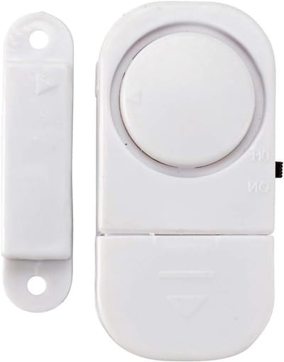 Alarmsysteem Deur Raam - Inbraakbeveiliging Set - Huis Beveiligen - Magnetisch Contact - Set van 4 - Wit