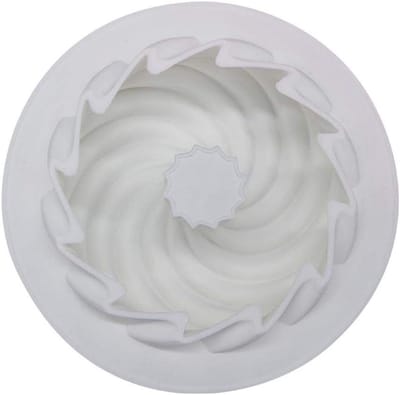 Siliconen Cakevorm - Bakvorm Hart - Taarten Bakken - Antiaanbaklaag - 205 x 65 mm - Wit
