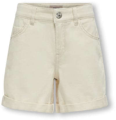 ONLY KIDS - KOGVEGA REG MOM SHORTS DNM BJBOX NOOS Meisjes Broek - Maat 128