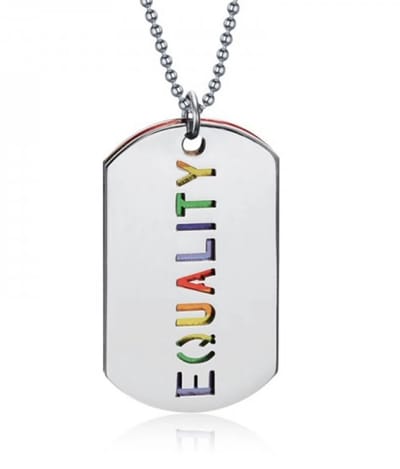 LGBTQ+ Ketting - Equality - Pride Regenboog - Stainless Steel - EmmyRovi