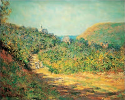 Claude Monet - Petites Dalles - Kunstposter - 40x50 cm