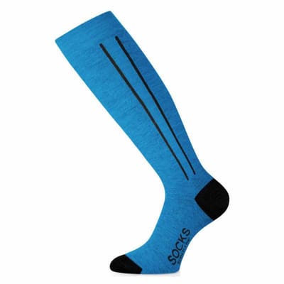 Lasting Fwc 519 Lange Sokken Blauw EU 42-45 Man,Vrouw