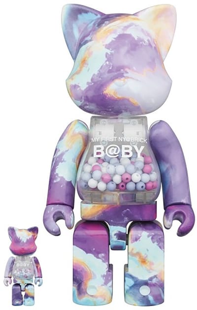 400% & 100% Nyabrick set - My First Nyabrick Baby (Purple Marble)