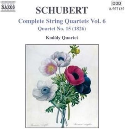 Kodály Quartet - Schubert: String Quartet Nr. 15 | Five German (CD)