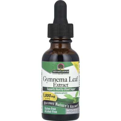 Nature's Answer, Gymnema Bladextract, Alcoholvrij, 1.000 mg, 30 ml(1 fl oz)