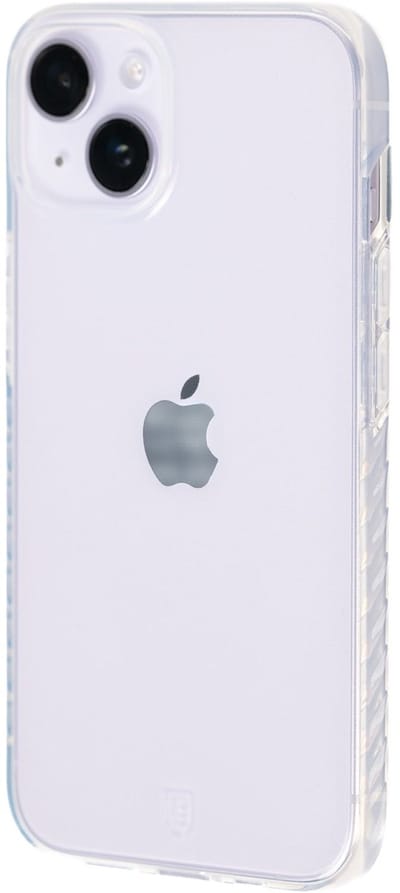 BodyGuardz Carve Case - geschikt voor iPhone 14 -  gemaakt van bio-plastics - met anti-bacteriële bescherming - Clear