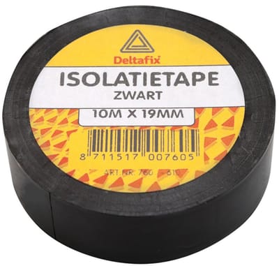 Deltafix - Isolatietape - Groen/Geel - 10mx19mm