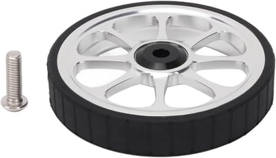 Fiets Easy Wheel - Loopwiel Onderdeel - Fiets Gemakkelijk Verplaatsen - Verbreed Lager Ontwerp - 82 mm - Zilver