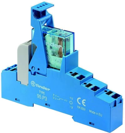 Finder 48.P3.8.230.0060 Relaismodule Nominale spanning: 230 V/AC Schakelstroom (max.): 10 A 1x wisselcontact 1 stuk(s)