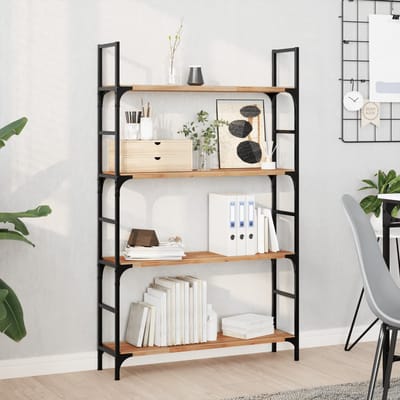 vidaXL - Wandschap - zwevend - olieafwerking - 80x20x2 - cm - massief - acaciahout