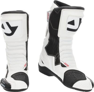 Acerbis Corkscrew Witte Laarzen - Laars