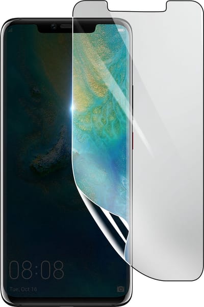 3mk, Geschikt voor Huawei Mate 20 Pro, Schokbestendige Hydrogel Screenprotector, Transparant