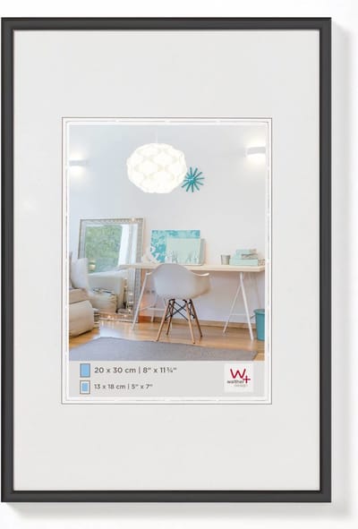 Walther New Lifestyle - Kunststof lijst - Fotoformaat 30x40 cm - Zwart