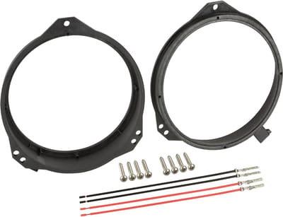 Speaker Ringen Ø 165mm Div.modellen Opel-BMW-Nissan-Renault Voorportier - ingebouwde speakerconnector