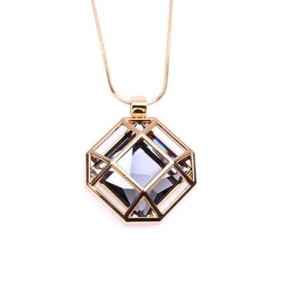 Livano Ketting - Dames - Staal - Nep zilver - Met Hanger - Zilver