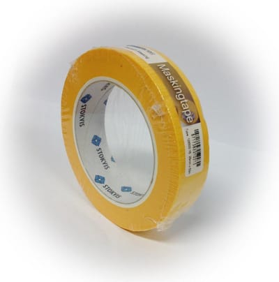 Stokvis Afplaktape Gold 25mm 50M Uv-Bestendig