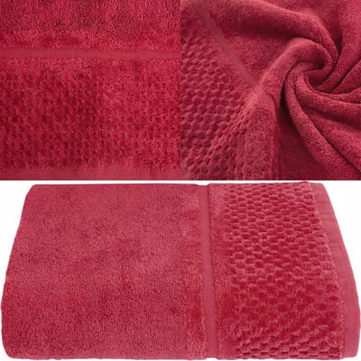Rode Katoenen Handdoek 30x50 cm - Hoge Kwaliteit