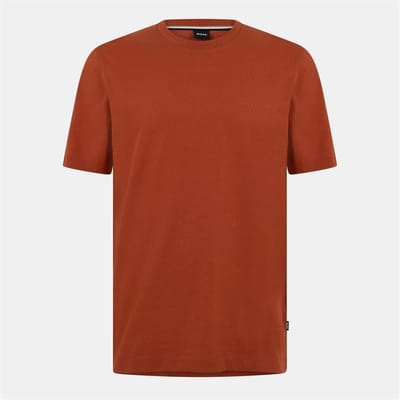 Boss Heren Thompson 01 T-Shirt (Donker Oranje)