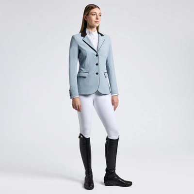 Cavalleria Toscana Gp Wedstrijdjas Dames Fog Blue SS25 L Blue Fog