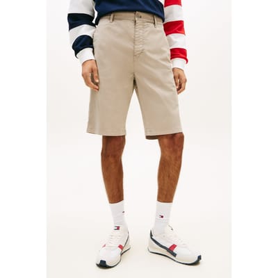 Tommy Hilfiger Tjm Otis Cotton Shorts Limestone Dust Größe: W29 | Kurze Sporthosen Outlet | Herren | Grün