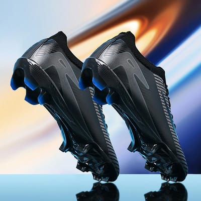 Nouvelles Chaussures de Football Montantes Professionnelles Entraînement Football Boots TF/FG Antidérapantes Baskets de Football Extérieur Pelouse Chaussures de Football 38