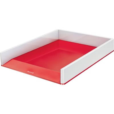Leitz WOW Brievenbak Duokleur Rood