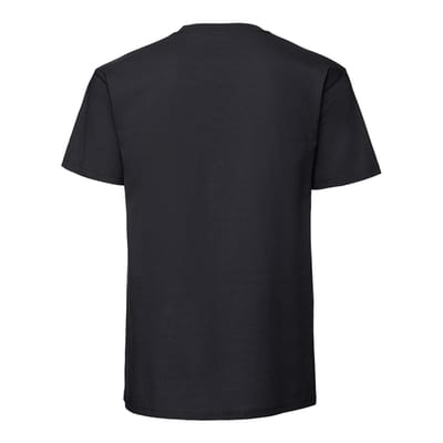 Fruit of the Loom Heren Iconic Premium Ringspun Katoen T-Shirt (Zwart)