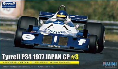 Fujimi Modelbouwpakket Militaire voertuigen - 09090 Tyrrell P34 - Japan Grand Prix #3 Wide Tread - Peterson Plastic - 1:20 - Modelbouw