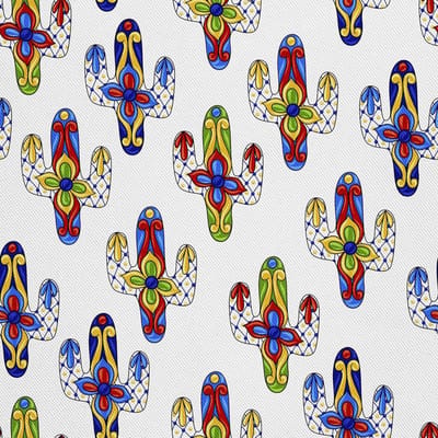 Tafelkleed Afwasbaar - Tuin Tafelkleed Vlekbescherming - Bescherming Tafel - Waterafstotend Polyester - 140 x 220 cm - Cactus