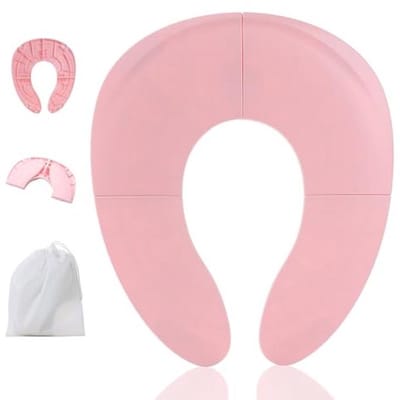 Vouwbare Toiletverkleiner voor Kinderen - Compacte & Hygiënische Potty Trainer voor Reizen met Zuignappen
