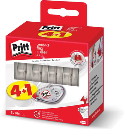 Correctietape pritt compact flex 4.2mmx10m 4+1 | 6 stuks