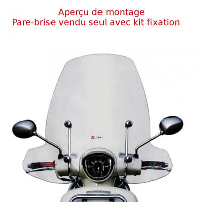Pare brise Faco pour scooter Peugeot 150 DJANGO SPORT 2015 à 2017 23373 Neuf
