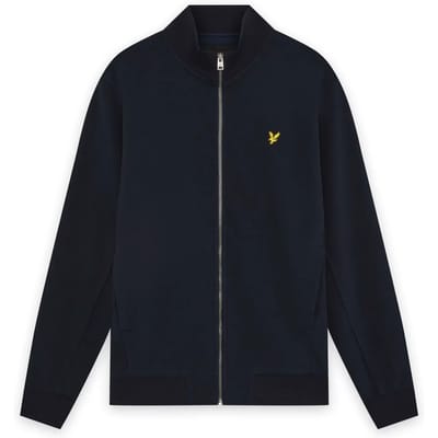 Trainingsjack Lyle &amp; Scott Pique Track Top Jacket Dark Navy