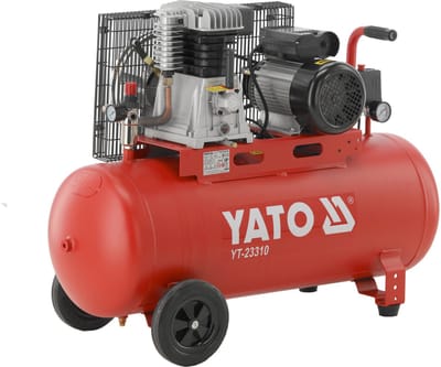 YATO 100 Liter Snaaraangedreven Compressor