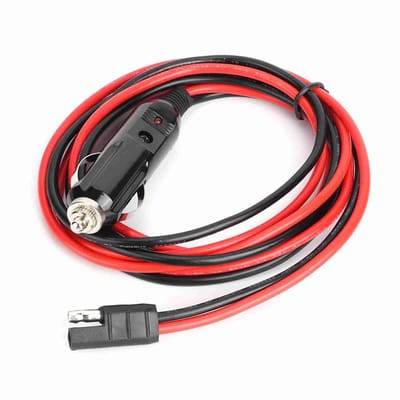 Dailygoods - Cosensi - Dailygoods - 12V Netsnoer met Sigarettenaanstekerstekker voor Autoradio's en Mobiele Radio's