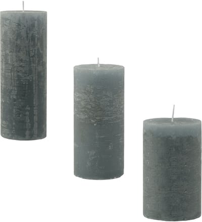 Rustieke Kaarsen Set - kaarsen - kaarsen set - per 3 stuks