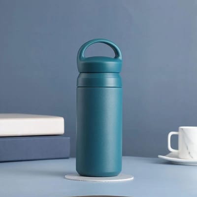 500ml Roestvrijstalen Waterflessen Thermosfles geïsoleerde Waterfles Drinkfles Koffiekop Buitensportbeker 500ml gray