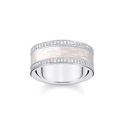 Thomas Sabo - TR2446-041-14-52 - Ring - Dames - 925er Zilver - ringmaat 52