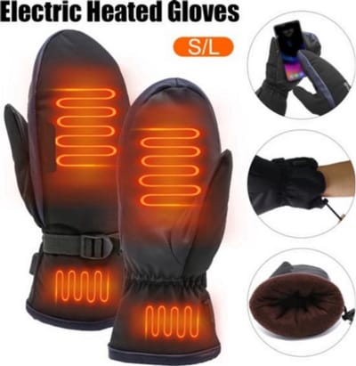 Elektrische Verwarmde Handschoenen S - USB Oplaadbaar, Voor Mannen en Vrouwen, Ideaal voor Winter, Skiën, Snowboarden, Sneeuwsporten en Outdoor Activiteiten, Touchscreen