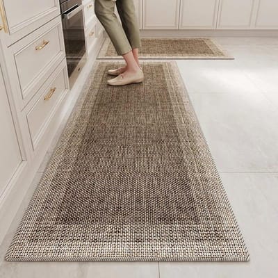 Tapijt voor Keukenvloermat Loper Tapijt Effen Kleur Tapijt Lange Voetmatten Minimalistische Stijl Huisdecoratie Tapijten 1pc 40x180cm