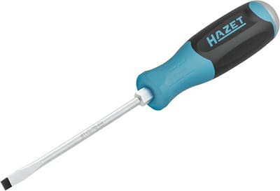Slagdoppen Schroevendraaier - Precisie Gereedschap - Vastzittende Schroeven - Geïntegreerde Slagkap - 7mm Sleuf 225mm - Turquoise