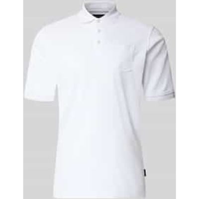 Bugatti Herren Poloshirt Modern Fit van een katoenmix