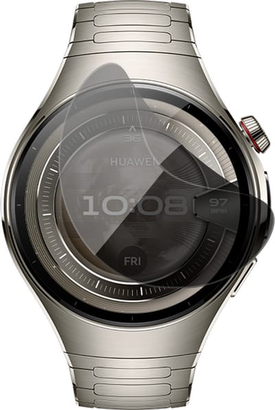 Privacy Screenprotector geschikt voor Huawei Watch 5 46mm - 1x FlexGuard Screen Protector