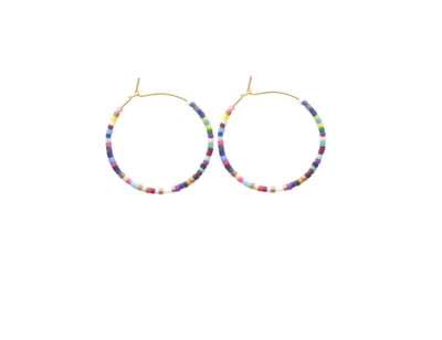 Oorbellen - oorhangers - ringen - accessoire - sieraad - oorsieraad - goudkleurig - multicolor - kralen - RVS - hip - tijdloos - cadeau - feest - chique - dames - vrouwen