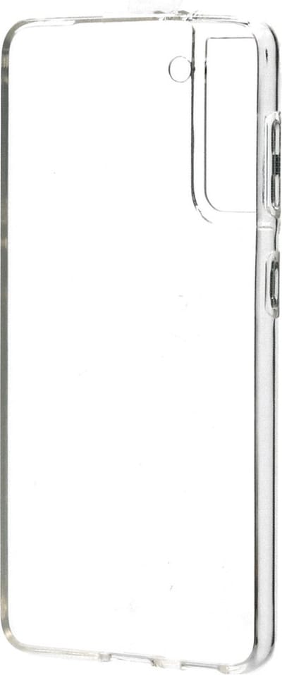 Mobiparts hoesje geschikt voor Samsung Galaxy S21 - Zacht TPU - Schokabsorberend TPU - Grip Coating - Transparant