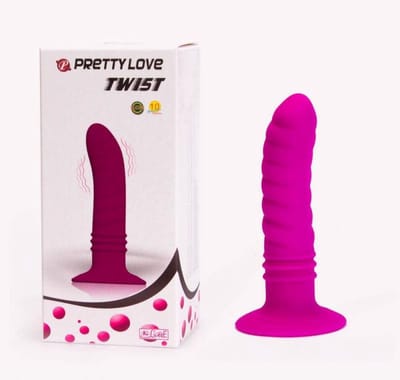 Pretty Love G Twist - Anale Dildo - Vibrerend - 12.5 x 8.8cm - Roze